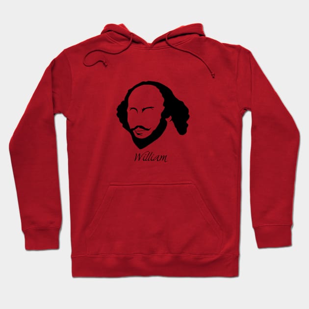 William Shakespeare Hoodie by PoetandChef